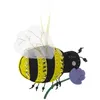 Image de Mini Kit Feutrine Abeille décorative - 12 x 12 cm - Trimits(...) - Jaune