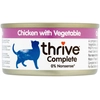 Image de 6x75g poulet, légumes Thrive Complete - Nourriture pour Chat