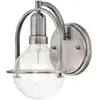 Image de Elstead Lighting, Plafonnier, Somerset Applique E27 claire nickel brossé (E27)