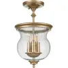 Image de Elstead Lighting, Plafonnier, Demi-couverture Pickering Lane