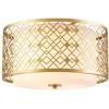 Image de Elstead Lighting, Plafonnier, Ziggy plafonnier de taille moyenne (E27)