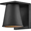 Image de Elstead Lighting, Éclairage d'extérieur, Elstead HANS Aussen-Wandleuchte GU10 8W Schwarz IP44 (GU10, IP44)