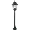 Image de Elstead Lighting, Éclairage d'extérieur, Parish Lampadaire extérieur E27 104cm noir IP44, Made in UK (E27, IP44)