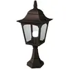 Image de Elstead Lighting, Éclairage d'extérieur, Chapel Lampadaire extérieur E27 50cm noir IP44, Made in UK (5000 lm, E27, IP44)