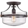 Image de Elstead Lighting, Plafonnier, Penn Station Plafonnier E27 Bronze occidental (E27)