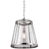 Image de Elstead Lighting, Suspension, Harrow Lampe à suspendre E27 44cm Nickel poli (E27)