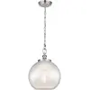 Image de Elstead Lighting, Suspension, Tabby Lampe à suspendre E27 Acier brossé (E27)