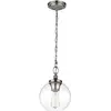 Image de Elstead Lighting, Suspension, Tabby Lampe à suspendre E27 Nickel poli (E27)