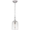 Image de Elstead Lighting, Suspension, Hounslow Lampe à suspendre E27 Nickel poli (E27)