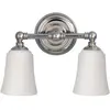 Image de Elstead Lighting, Plafonnier, Huguenot Lake Applique murale LED G9 2x Chrome poli IP44 (640 lm, G9)