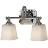Image de Elstead Lighting, Plafonnier, Concord Applique murale LED G9 double chrome poli IP44 (640 lm, G9)