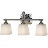 Image de Elstead Lighting, Plafonnier, Concord Applique murale LED G9 triple chrome poli IP44 (960 lm, G9)