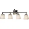 Image de Elstead Lighting, Plafonnier, Concord Applique murale LED G9 quadruple Chrome poli IP44 (1280 lm, G9)
