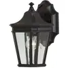 Image de Elstead Lighting, Éclairage d'extérieur, Cotswold Lane Applique murale extérieure E27 29cm noir IP44 (E27, IP44)