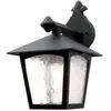 Image de Elstead Lighting, Éclairage d'extérieur, Applique murale d'extérieur York E27 31cm noir IP43 (E27, IP43)