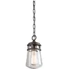 Image de Elstead Lighting, Plafonnier, Lyndon Lampe à suspendre extérieure E27 Architectural Bronze IP44 (E27)