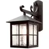Image de Elstead Lighting, Éclairage d'extérieur, Applique murale d'extérieur Winchester E27 40cm noir IP43 (E27, IP43)