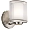 Image de Elstead Lighting, Plafonnier, Saldana LED Applique murale G9 Étain classique (320 lm, G9)