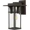Image de Elstead Lighting, Éclairage d'extérieur, Applique murale d'extérieur Manhattan E27 38cm bronze huilé IP44 (E27, IP44)