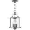 Image de Elstead Lighting, Suspension, Gentry Lampe à suspendre E14 triple étain (E14)