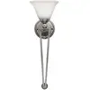Image de Elstead Lighting, Plafonnier, Bolla Applique E27 66cm nickel brossé (E27)