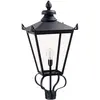 Image de Elstead Lighting, Éclairage d'extérieur, Lampadaire extérieur Wilmslow E27 83cm noir, fabriqué au Royaume-Uni (E27, IP23)