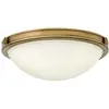 Image de Elstead Lighting, Plafonnier, Collier plafonnier E27 double Heritage laiton (E27)