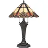Image de Elstead Lighting, Lampe de table, Cambridge Lampe de table E27 double bronze vintage (E27)
