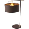 Image de Elstead Lighting, Lampe de table, Balance lampe de table E27 brun/laiton poli, Made in UK (E27)