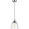 Image de Elstead Lighting, Suspension, Baskin Lampe à suspendre E27 27cm Nickel poli (E27)