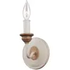 Image de Elstead Lighting, Éclairage d'extérieur, Hartsville Applique E14 Chalk Washed, Beachwood (E14, IP20)