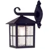 Image de Elstead Lighting, Éclairage d'extérieur, Applique murale d'extérieur Winchester E27 34cm noir IP43 (E27, IP43)