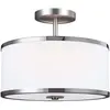 Image de Elstead Lighting, Suspension, Prospect Park Lampe à suspendre E27 double satin nickel, chrome (E27)