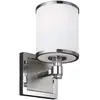 Image de Elstead Lighting, Plafonnier, Prospect Park Applique E27 Satin Nickel, Chrome (E27)