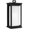 Image de Elstead Lighting, Éclairage d'extérieur, Applique murale d'extérieur Roscoe E27 46cm Noir structuré IP44 Anti-marine (E27, IP44)