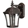 Image de Elstead Lighting, Éclairage d'extérieur, Applique murale d'extérieur Wabash E27 Mokka IP44 (E27, IP44)