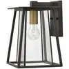 Image de Elstead Lighting, Éclairage d'extérieur, Walker Applique murale extérieure E27 31cm Buckeye Bronze IP44 (E27, IP44)