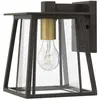 Image de Elstead Lighting, Éclairage d'extérieur, Walker Applique murale extérieure E27 24cm Buckeye Bronze IP44 (E27, IP44)