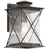 Image de Elstead Lighting, Éclairage d'extérieur, Argyle Applique murale extérieure E27 32cm Zinc vieilli IP44 (E27, IP44)