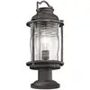 Image de Elstead Lighting, Éclairage d'extérieur, Ashland Bay Lampadaire extérieur E27 Zinc vieilli IP44 (E27, IP44)