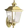 Image de Elstead Lighting, Éclairage d'extérieur, Bay Shore Applique murale extérieure E27 39cm Laiton poli IP44 (E27, IP44)