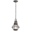 Image de Elstead Lighting, Éclairage d'extérieur, Bridge Point Suspension extérieure E27 Zinc vieilli IP44 (E27, IP44)