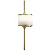 Image de Elstead Lighting, Plafonnier, Mona LED Applique murale G9 double 56cm laiton naturel IP44 (640 lm, G9)