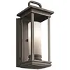 Image de Elstead Lighting, Éclairage d'extérieur, South Hope Applique murale extérieure E27 45cm Bronze rubis IP44 (E27, IP44)