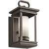 Image de Elstead Lighting, Éclairage d'extérieur, South Hope Applique murale extérieure E14 30cm Bronze rubis IP44 (E14, IP44)