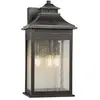 Image de Elstead Lighting, Éclairage d'extérieur, Applique murale d'extérieur Livingston E14 triple impériale bronze IP44 anti-marine (E14, IP44)