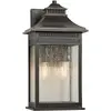 Image de Elstead Lighting, Éclairage d'extérieur, Applique murale d'extérieur Livingston E14 double impériale bronze IP44 anti-marine (E14, IP44)