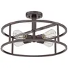 Image de Elstead Lighting, Plafonnier, New Harbor Plafonnier E27 quadruple bronze occidental (E27)