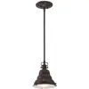 Image de Elstead Lighting, Suspension, East Vale Lampe à suspendre E27 26cm Bronze palladien (E27)