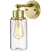 Image de Elstead Lighting, Applique murale, Morvah Applique E27 Laiton brossé IP44